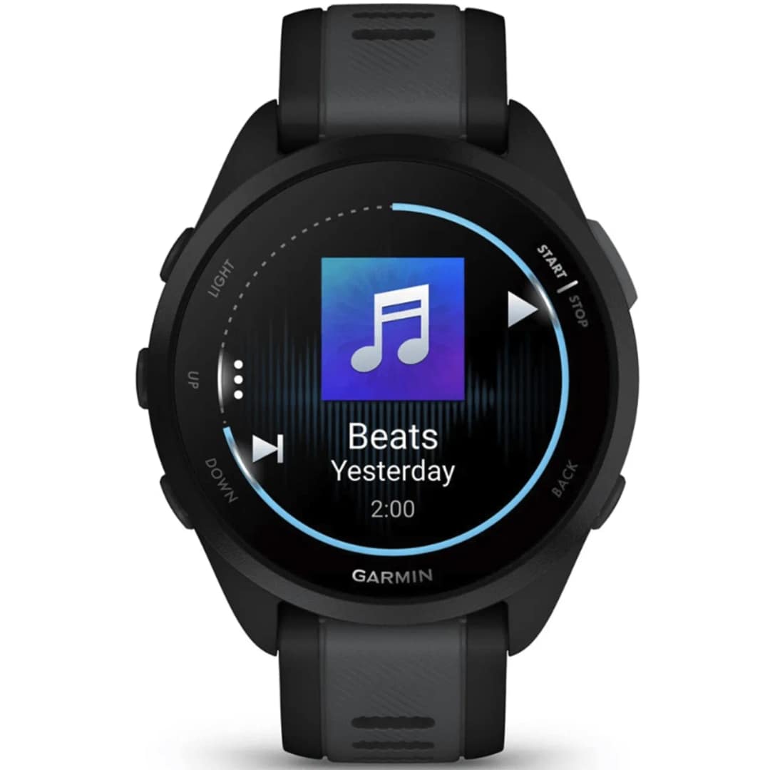 Смарт-часы Garmin Forerunner 165 Music, Black/Slate Gray — фото 6