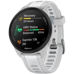 Смарт-часы Garmin Forerunner 165 Music, Mist Gray/Whitestone — фото 1