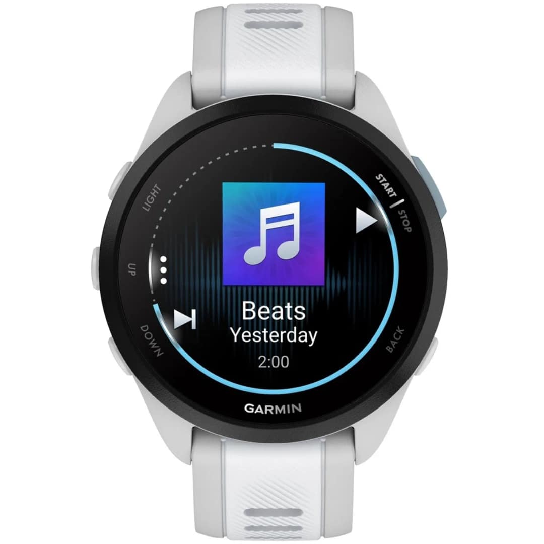 Смарт-часы Garmin Forerunner 165 Music, Mist Gray/Whitestone — фото 2