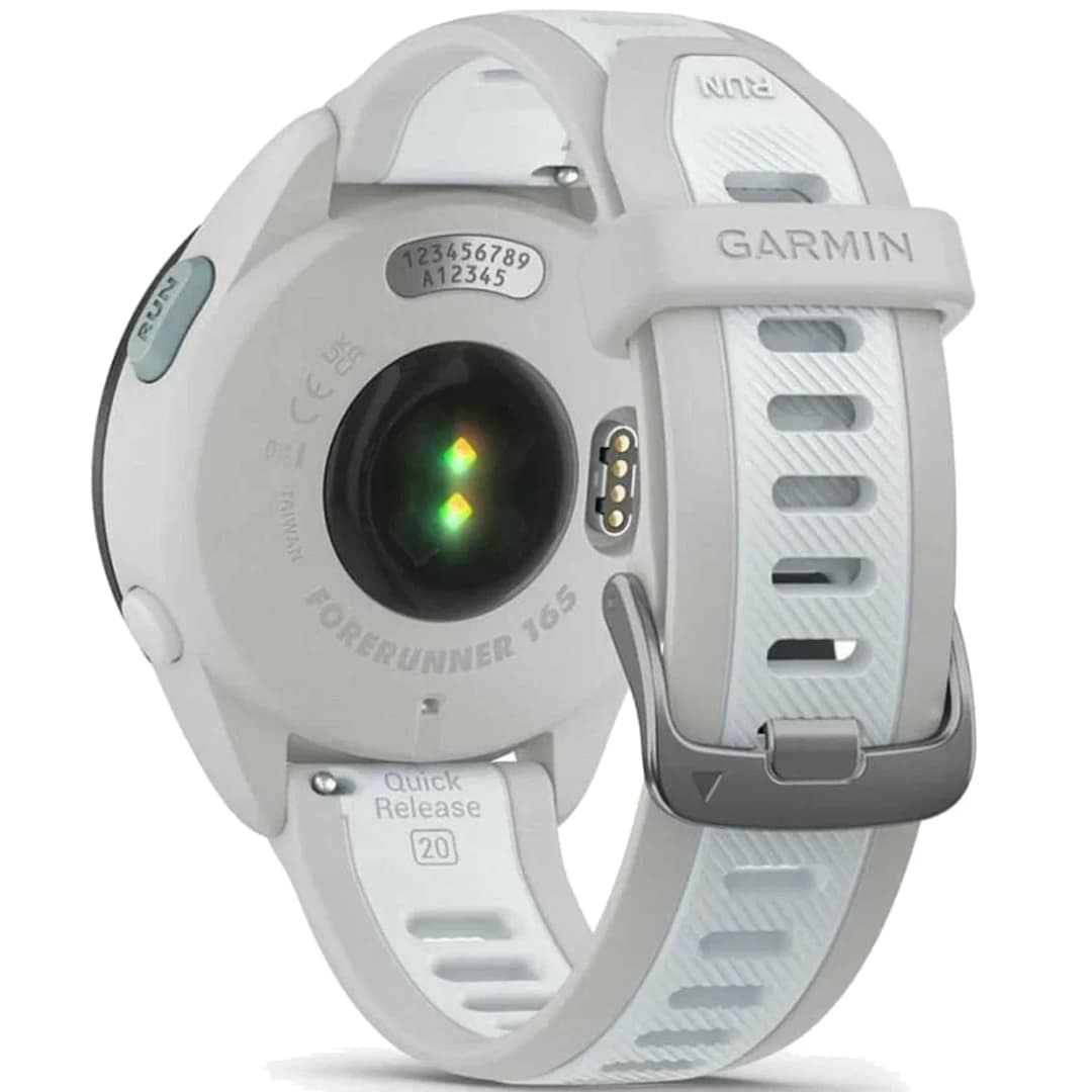 Смарт-часы Garmin Forerunner 165 Music, Mist Gray/Whitestone — фото 4