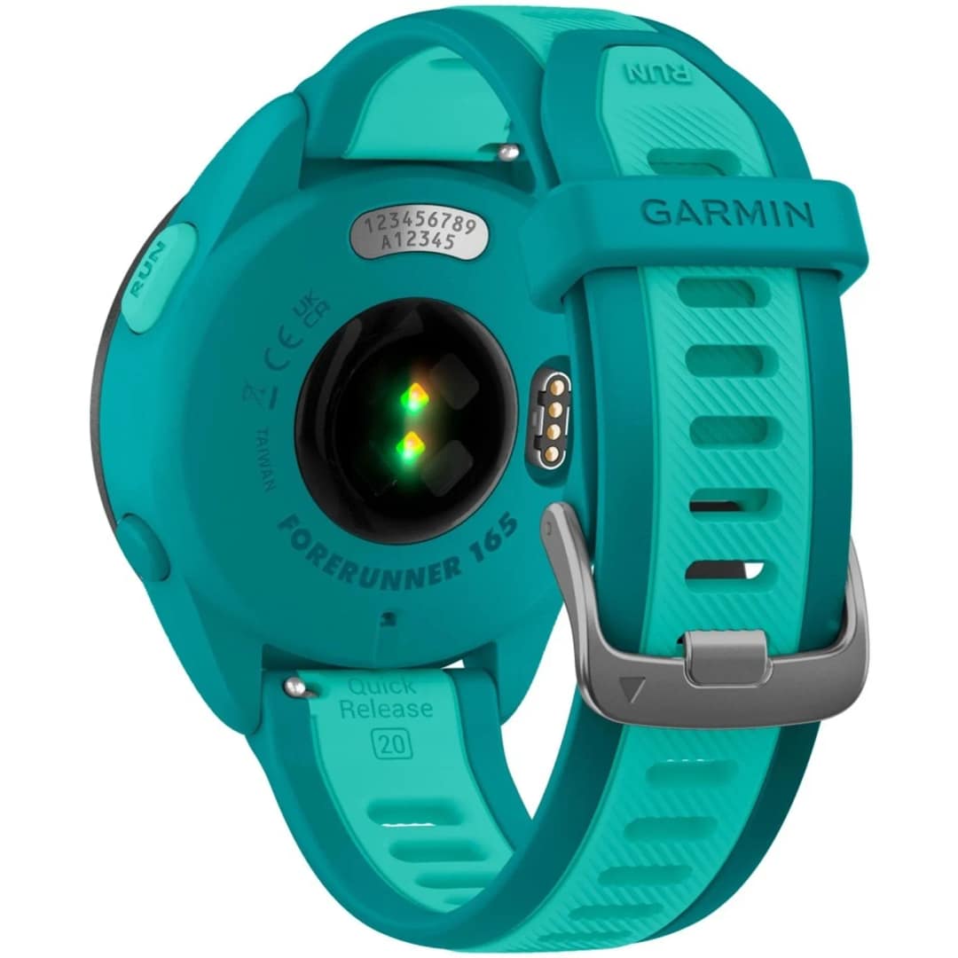 Смарт-часы Garmin Forerunner 165 Music, Turquoise/Aqua — фото 3