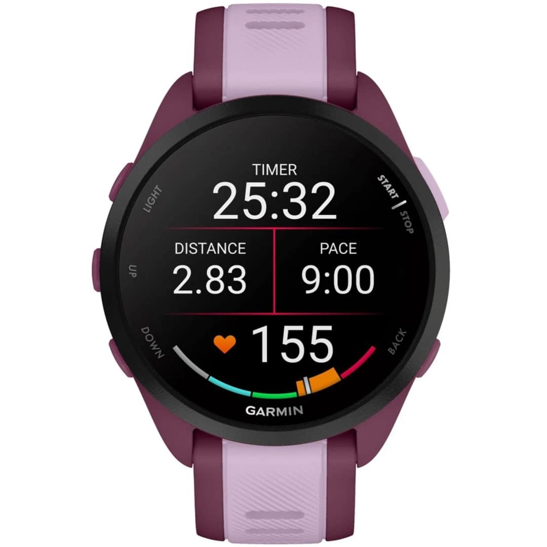 Смарт-часы Garmin Forerunner 165 Music, Berry/Lilac — фото 4
