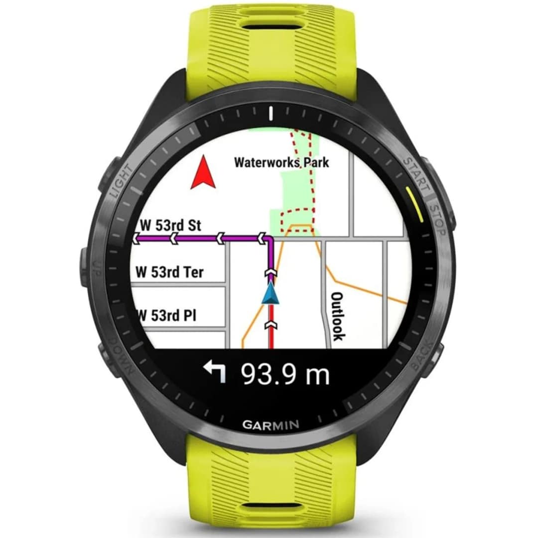 Смарт-часы Garmin Forerunner 965, Yellow — фото 3
