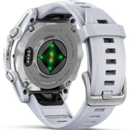 Смарт-часы Garmin Fenix 8 43mm Amoled Silver with Whitestone Silicone Band — фото 5