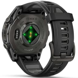 Смарт-часы Garmin Fenix 8 43mm Amoled Sapphire Carbon Gray DLC Titanium with Black Pebble Gray Silicone Band — фото 5