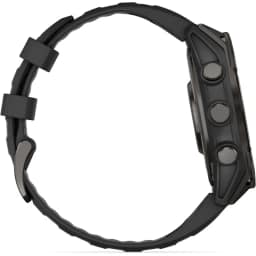 Смарт-часы Garmin Fenix 8 47mm Amoled Sapphire Carbon Gray DLC Titanium with Black Pebble Gray Silicone Band — фото 4