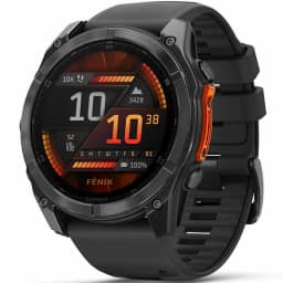Смарт-часы Garmin Fenix 8 51mm Amoled Slate Gray with Black Silicone Band — фото 1