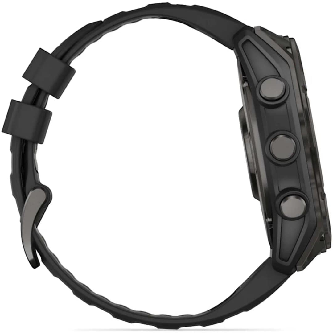 Смарт-часы Garmin Fenix 8 51mm Amoled Slate Gray with Black Silicone Band — фото 4