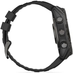 Смарт-часы Garmin Fenix 8 51mm Amoled Sapphire Carbon Gray DLC Titanium with Black Pebble Gray Silicone Band — фото 4