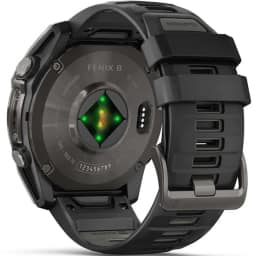 Смарт-часы Garmin Fenix 8 51mm Amoled Sapphire Carbon Gray DLC Titanium with Black Pebble Gray Silicone Band — фото 5