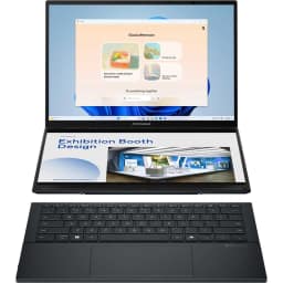 Ноутбук ASUS Zenbook Duo UX8406CA-QL221W 14 FHD OLED i7-255H Ultra SSD Inkwell Gray — фото 3