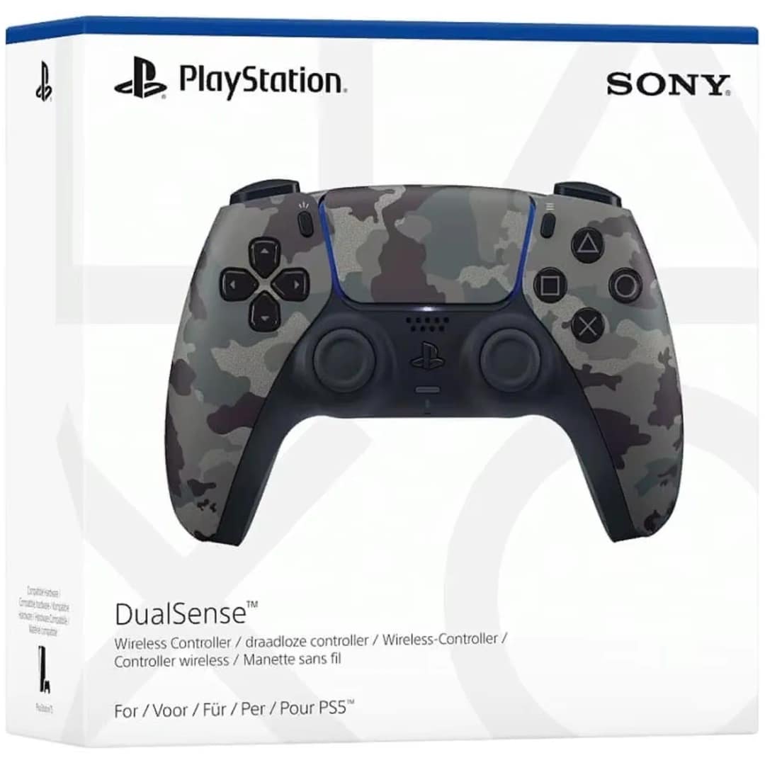 Джойстик беспроводной Sony DualSense для PS5, Camouflage — фото 3
