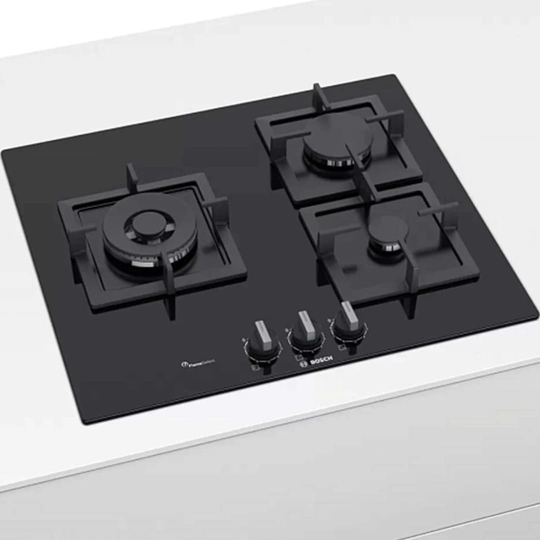 Газовая варочная панель Bosch Serie 6 PPC6A6B20, Black — фото 5