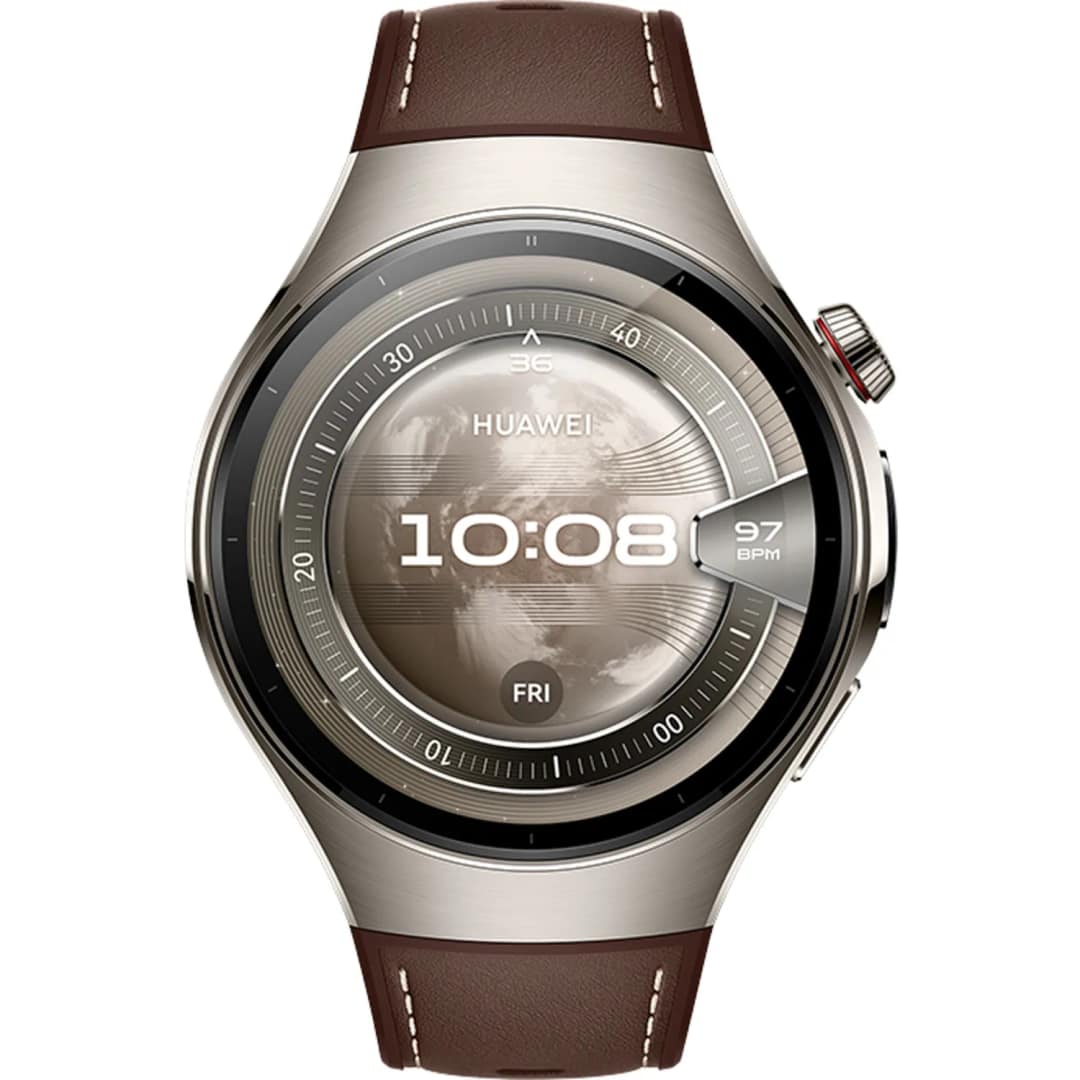 Смарт-часы Huawei Watch 5 46mm Composite, Dark Brown — фото 2