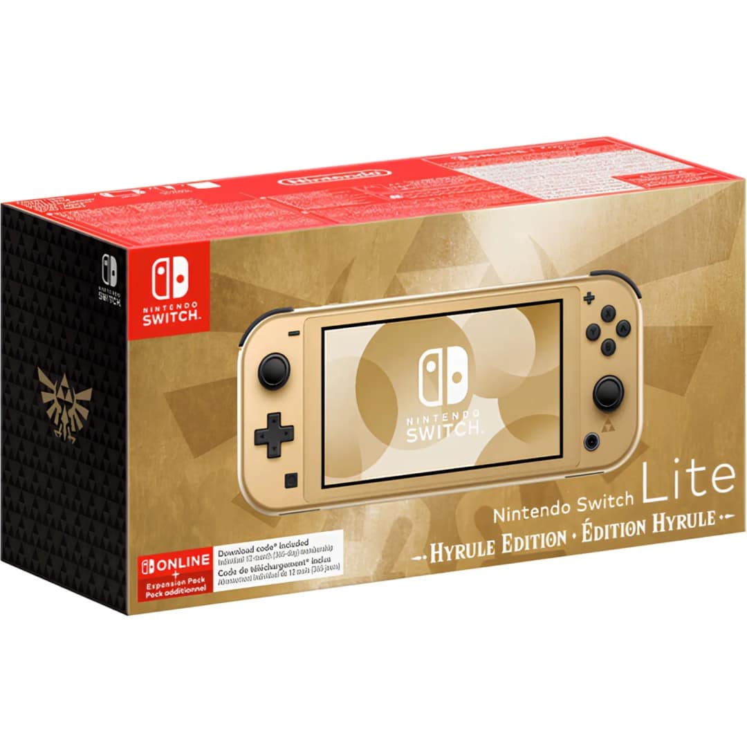 Игровая приставка Nintendo Switch Lite, Hyrule Edition — фото 3