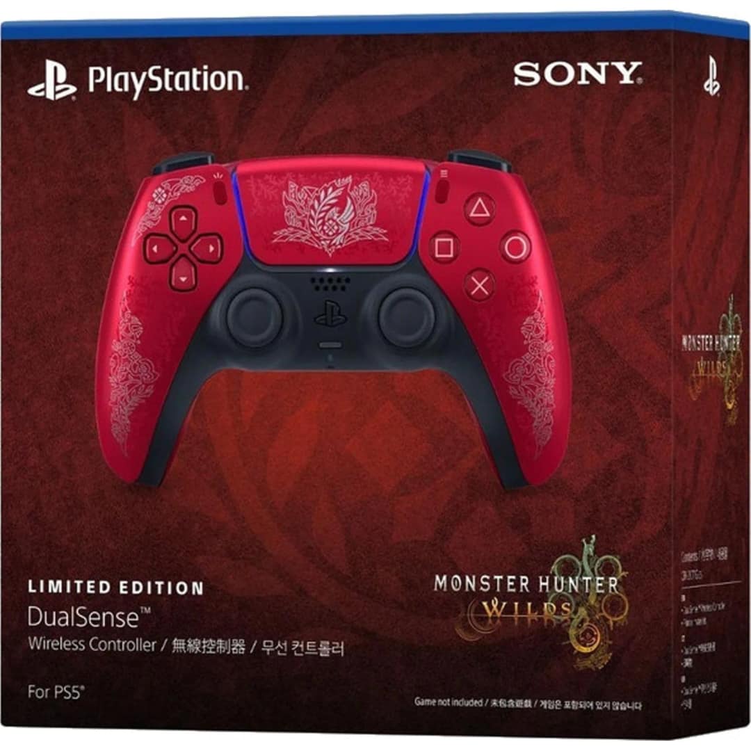 Джойстик беспроводной Sony DualSense для PS5 Limited Edition, Monster Hunter Wilds — фото 2