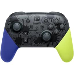 Джойстик беспроводной Nintendo Switch Pro Controller Limited Edition, Splatoon 3 — фото 2