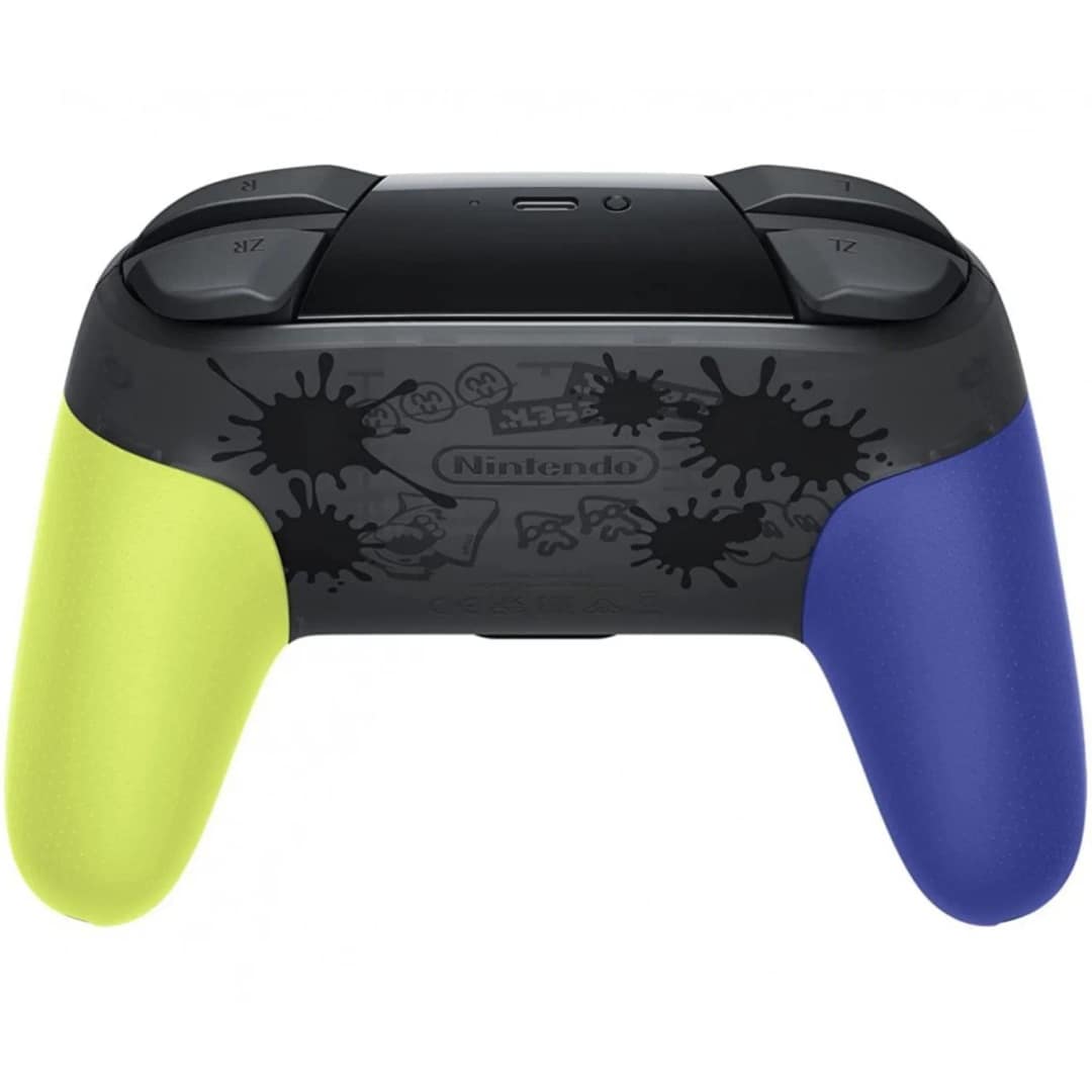Джойстик беспроводной Nintendo Switch Pro Controller Limited Edition, Splatoon 3 — фото 3