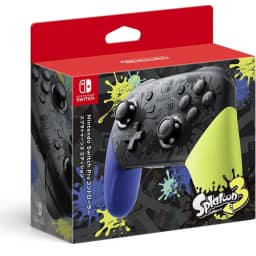 Джойстик беспроводной Nintendo Switch Pro Controller Limited Edition, Splatoon 3 — фото 4