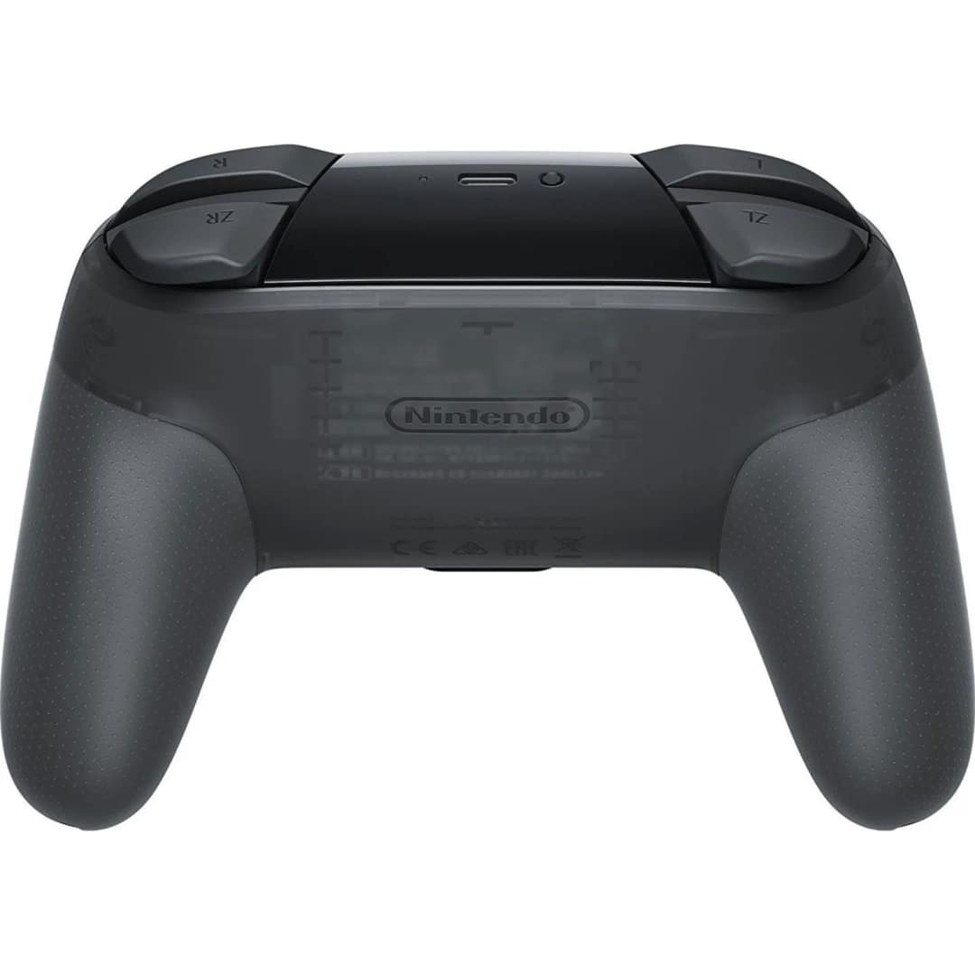 Джойстик беспроводной Nintendo Switch Pro Controller, Black — фото 2