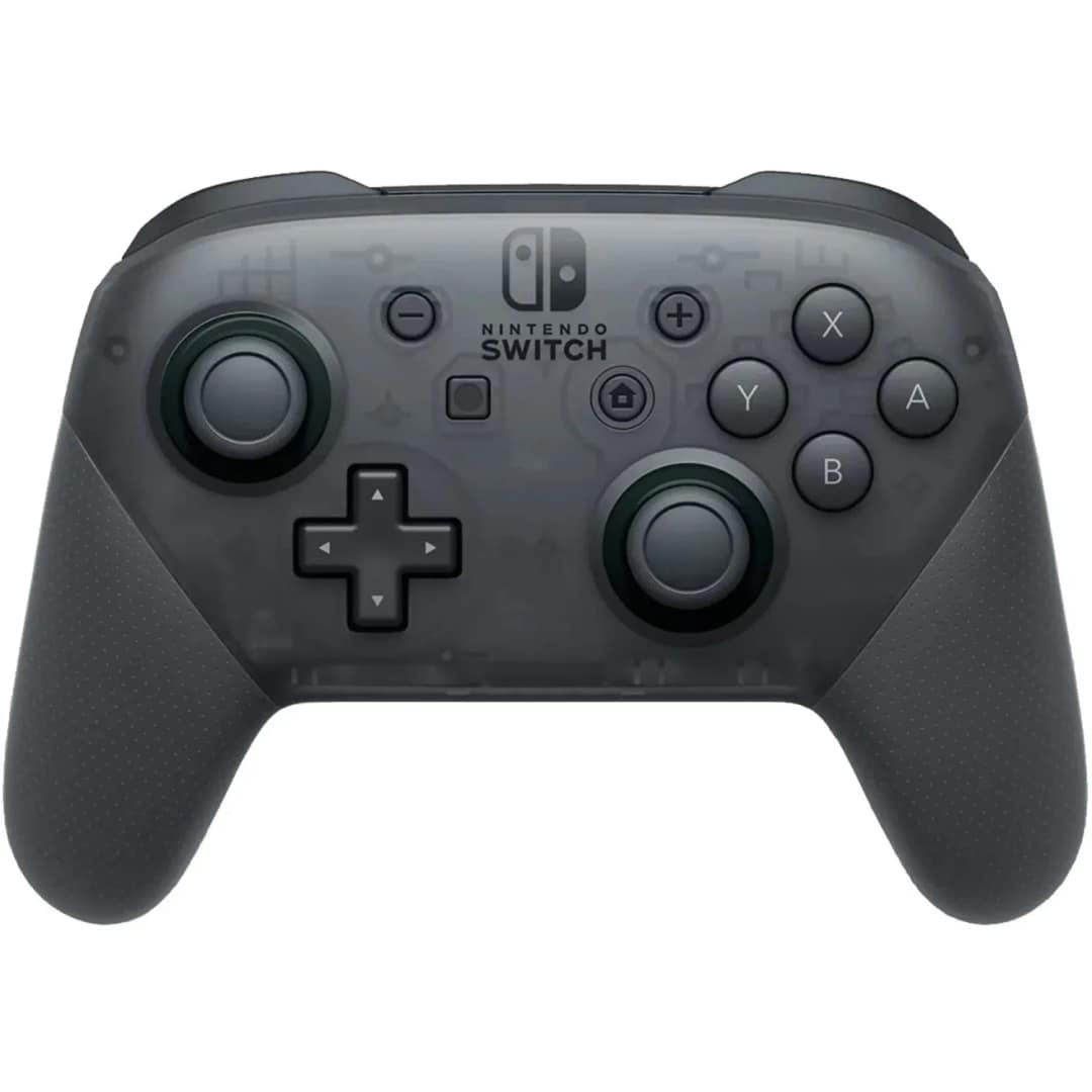 Джойстик беспроводной Nintendo Switch Pro Controller, Black — фото 3