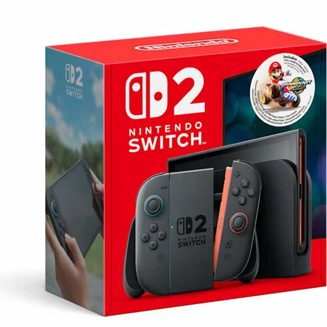 Игровая приставка Nintendo Switch 2 Black Mario Kart World Bundle — фото 10
