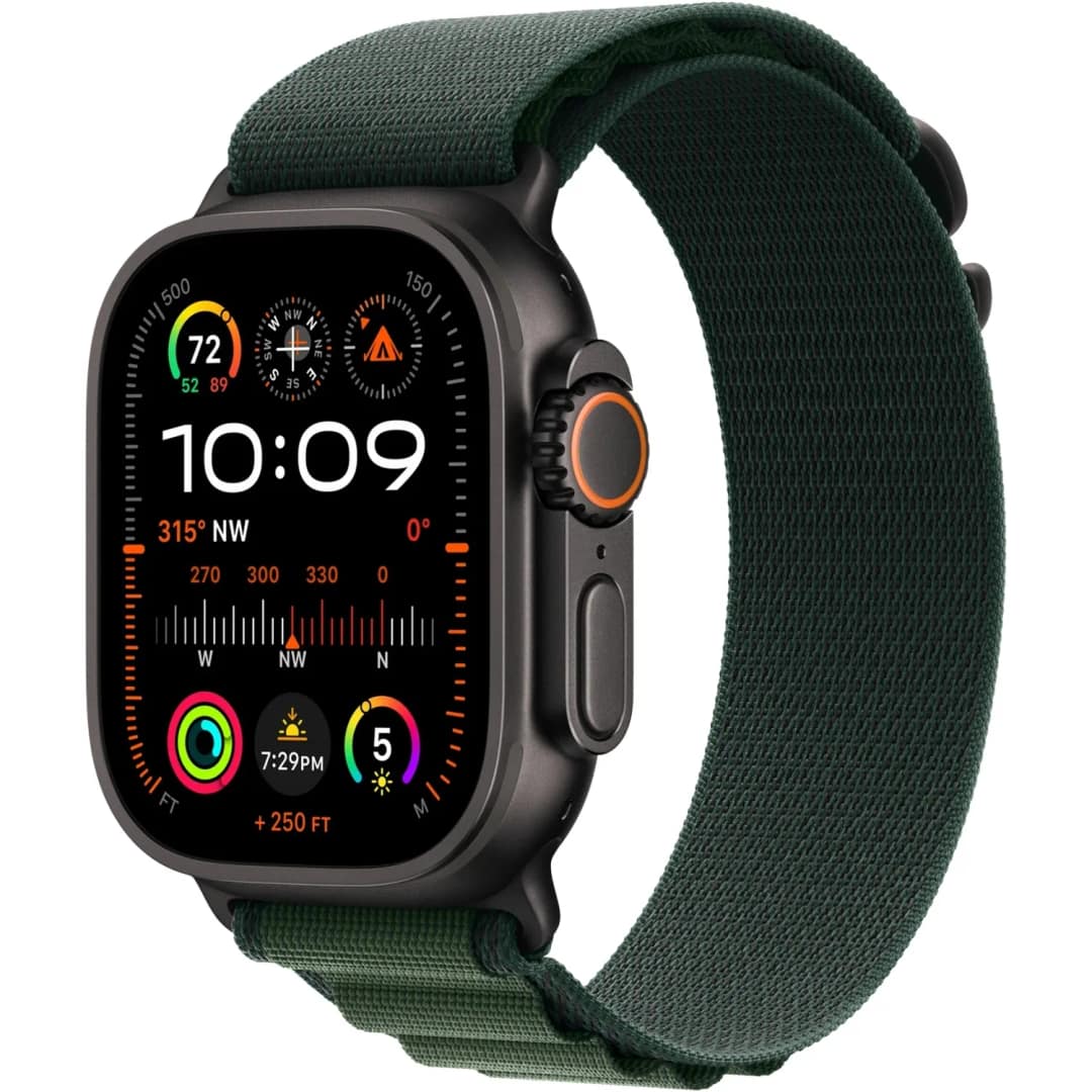 Ремешок Apple Watch Ultra 49mm Alpine Loop L, Dark Green — фото 2