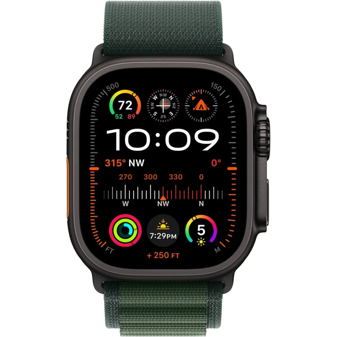 Ремешок Apple Watch Ultra 49mm Alpine Loop S, Dark Green — фото 3