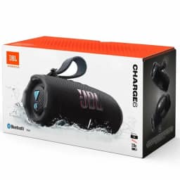 Портативная колонка JBL Charge 6, Black/Orange — фото 2