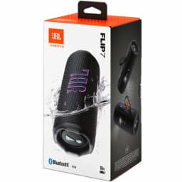 Портативная колонка JBL Flip 7, Black/Orange — фото 3