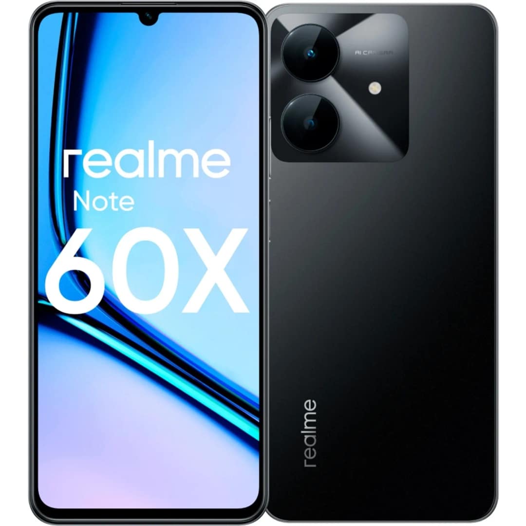 Смартфон Realme Note 60x 4, Marble Black — фото 7
