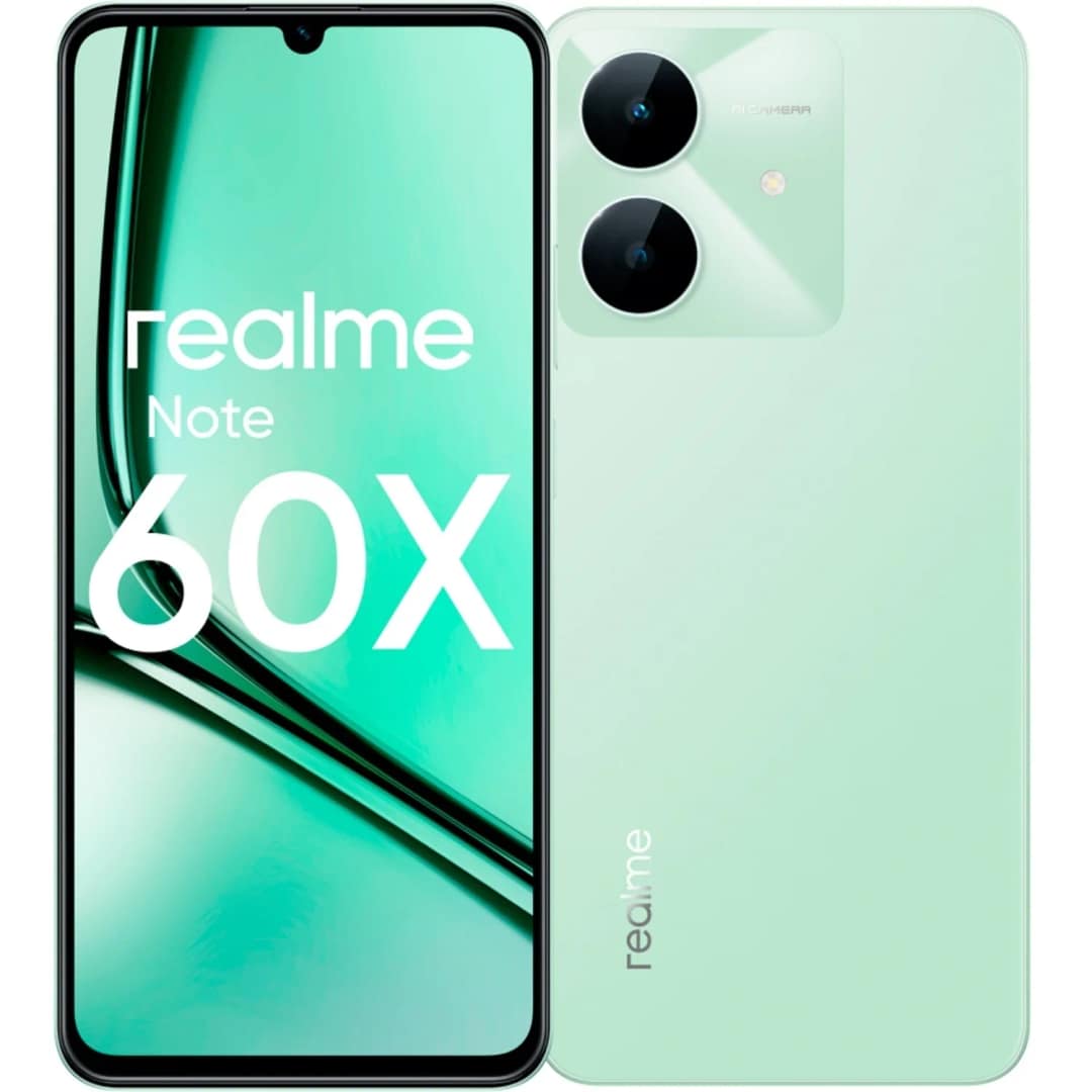 Смартфон Realme Note 60x 4, Wilderness Green — фото 6
