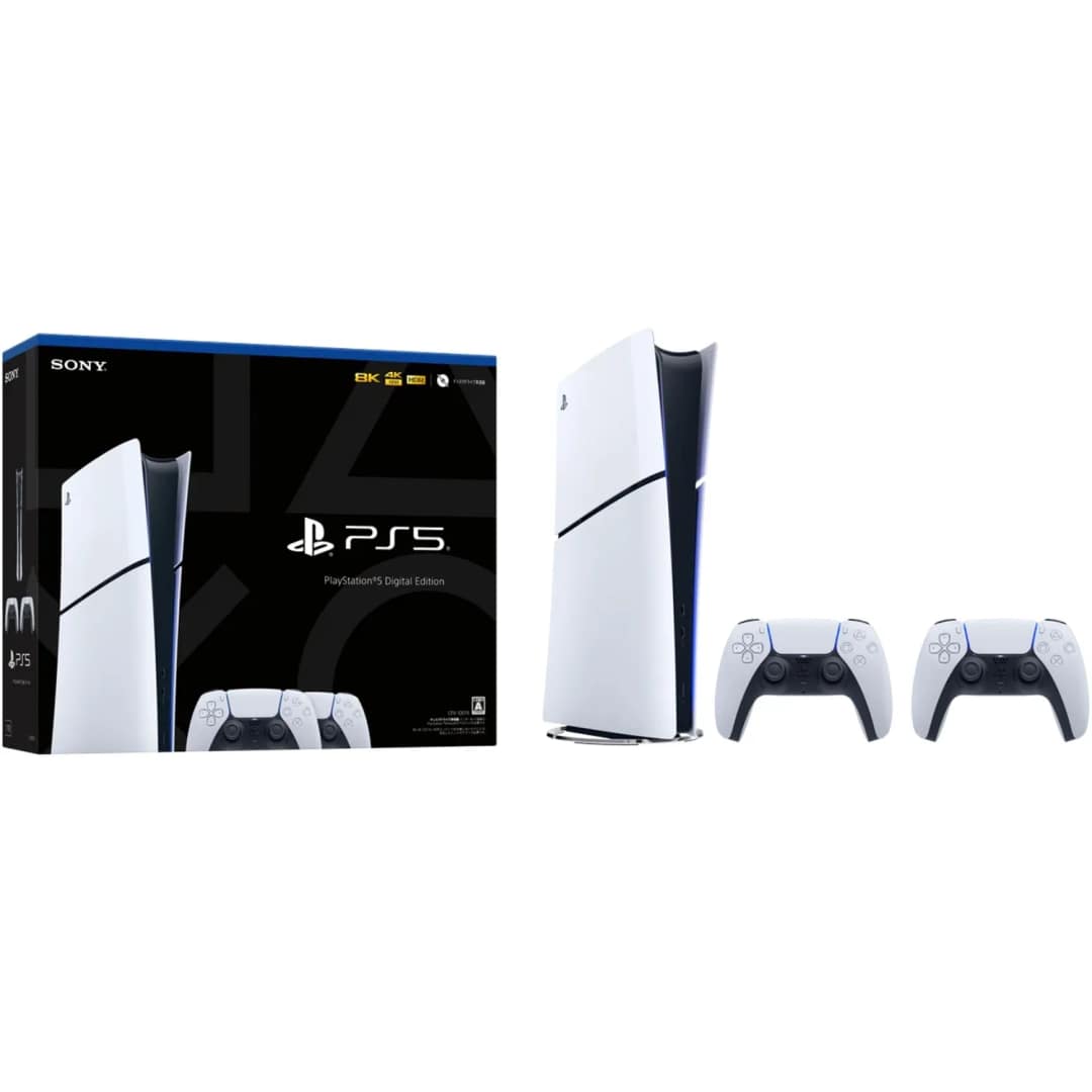 Игровая приставка Sony PlayStation 5 Slim Digital edition DualSense White — фото 2