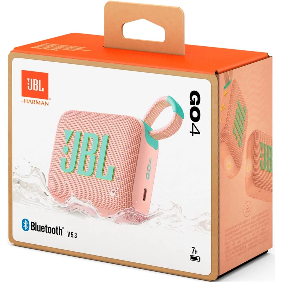 Портативная колонка JBL GO 4, Pink — фото 9
