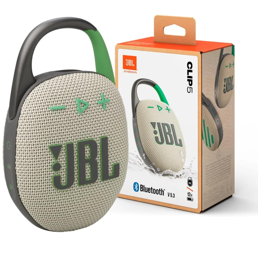 Портативная колонка JBL Clip 5, Sand — фото 5