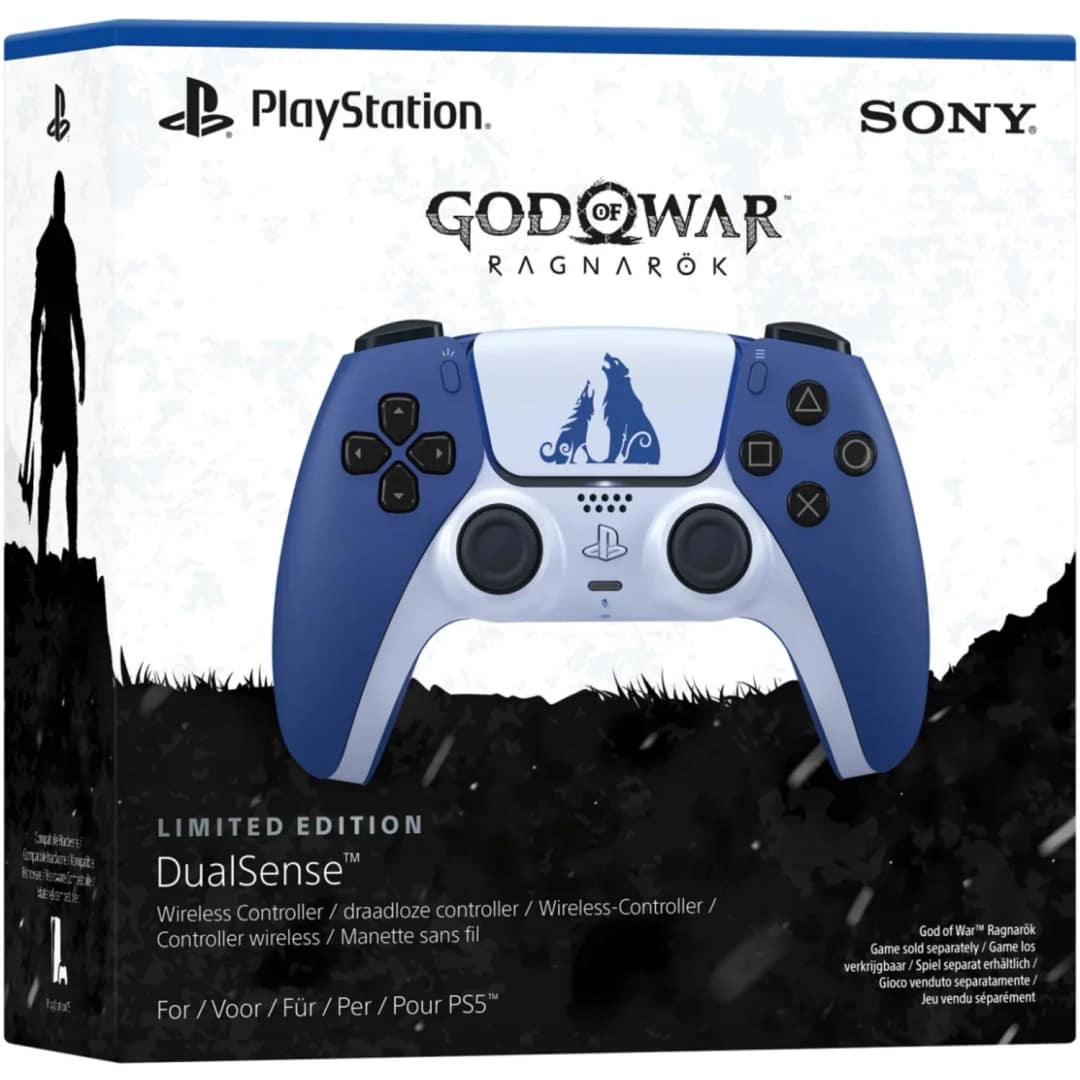 Джойстик беспроводной Sony DualSense для PS5 Limited Edition, God of War Ragnarok — фото 6