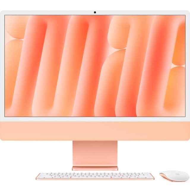 Моноблок Apple iMac 24 Retina 4.5K M4 10C CPU 10C GPU, Orange