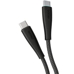 Кабель Deppa Fly USB-С USB-С 60ВW 1m 72532 Black — фото 1