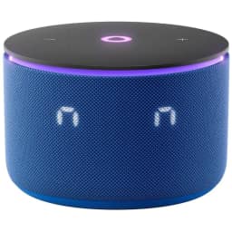 Умная колонка Яндекс Станция Мини 3 Про с Zigbee, Синий — фото 3