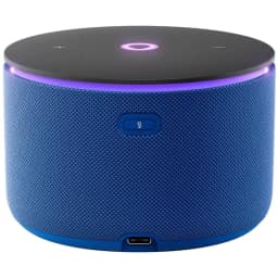 Умная колонка Яндекс Станция Мини 3 Про с Zigbee, Синий — фото 4
