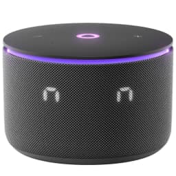 Умная колонка Яндекс Станция Мини 3 Про с Zigbee, Черный — фото 3