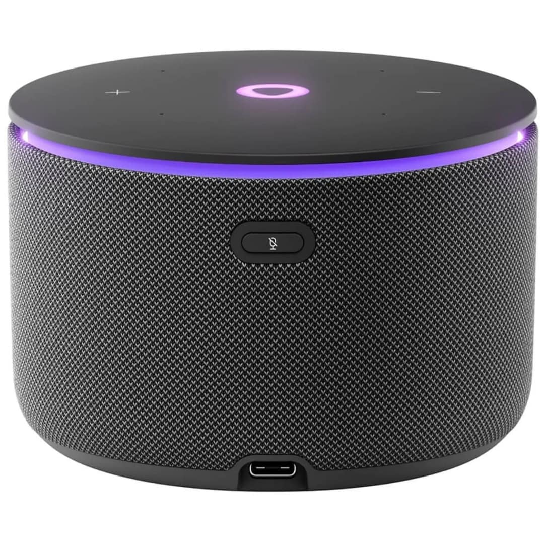 Умная колонка Яндекс Станция Мини 3 Про с Zigbee, Черный — фото 4