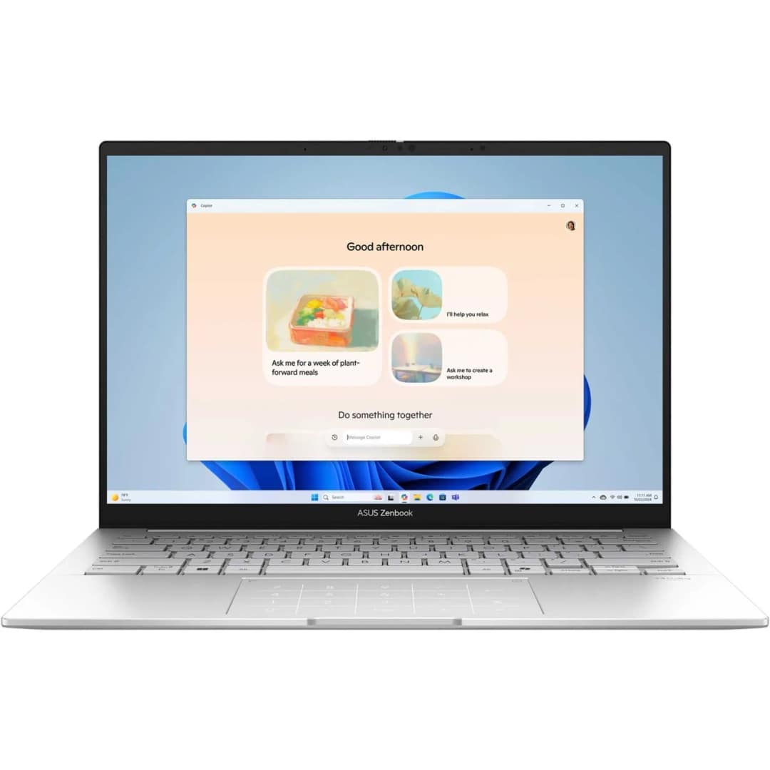 Ноутбук ASUS Zenbook 14 UX3405CA-PP515W 14 OLED i9-285H Ultra SSD, Foggy Silver — фото 2