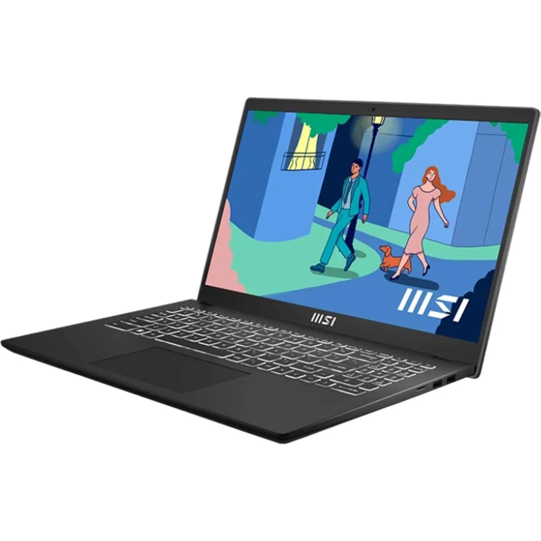 Ноутбук MSI Modern 15 B7M-473XRU 15.6 IPS R5-7430U SSD, Black — фото 4