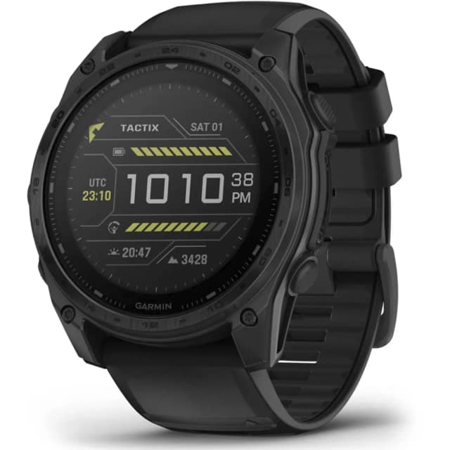 Смарт-часы Garmin Tactix 8 51mm Solar Sapphire Elite Applied Ballistics Black