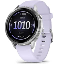 Смарт-часы Garmin Venu 4 41mm Silver Bezel With Silicone Band, Periwinkle — фото 1