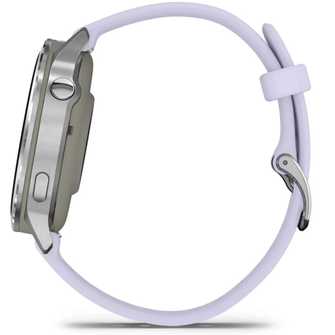 Смарт-часы Garmin Venu 4 41mm Silver Bezel With Silicone Band, Periwinkle — фото 2