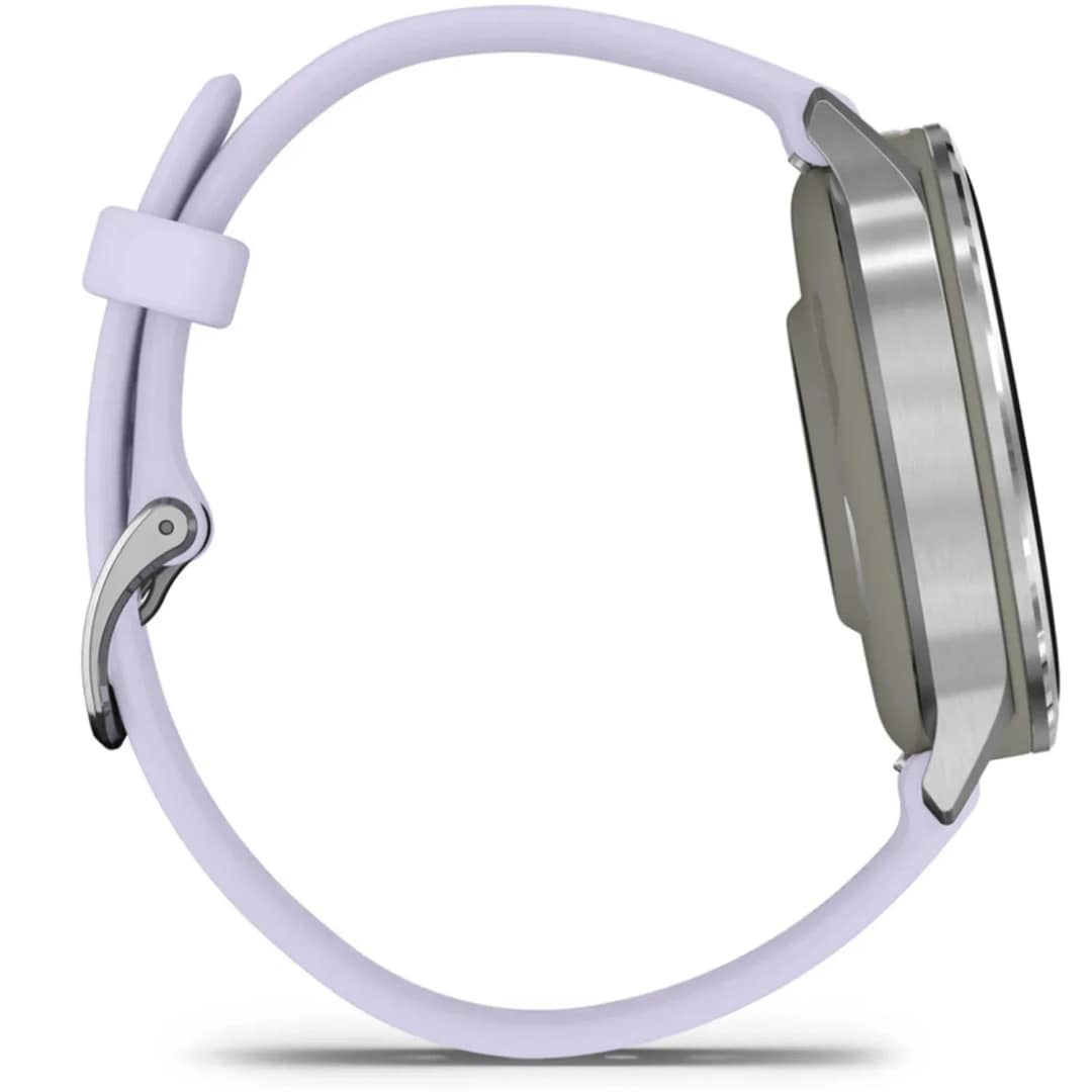Смарт-часы Garmin Venu 4 41mm Silver Bezel With Silicone Band, Periwinkle — фото 5