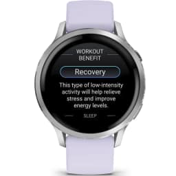 Смарт-часы Garmin Venu 4 41mm Silver Bezel With Silicone Band, Periwinkle — фото 6