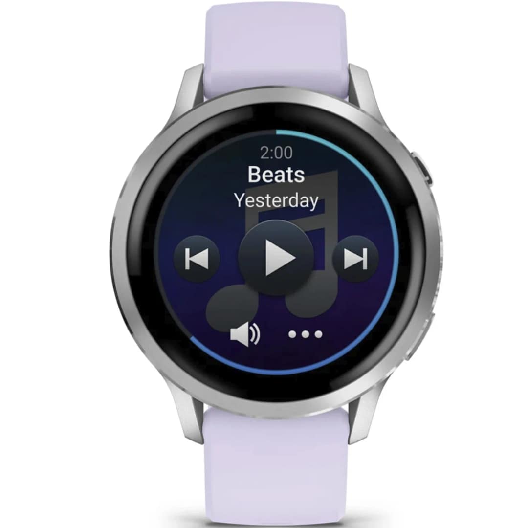 Смарт-часы Garmin Venu 4 41mm Silver Bezel With Silicone Band, Periwinkle — фото 7
